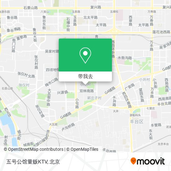五号公馆量贩KTV地图