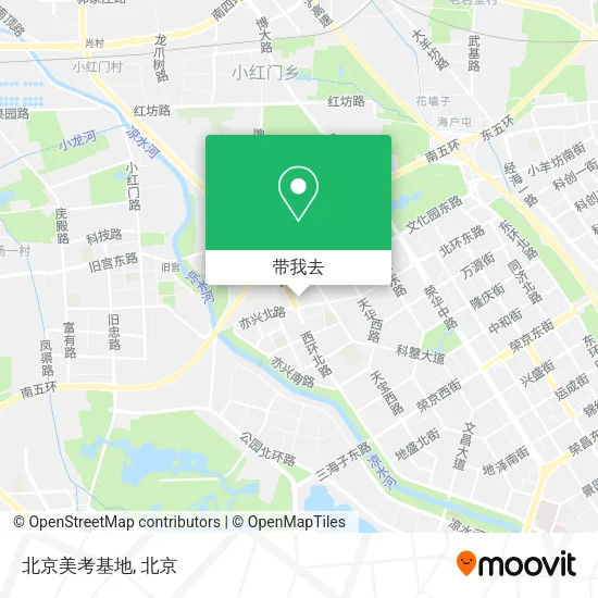 北京美考基地地图