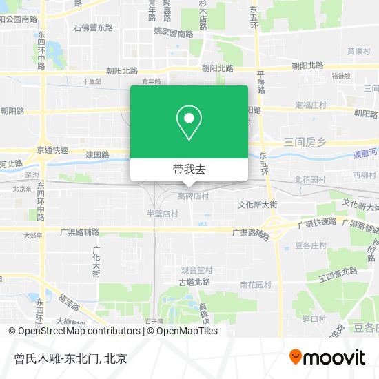 曾氏木雕-东北门地图