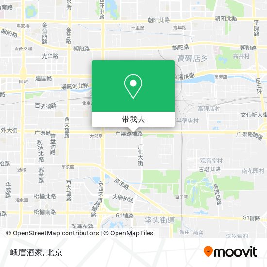 峨眉酒家地图