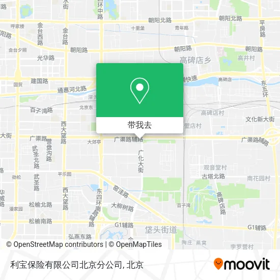 利宝保险有限公司北京分公司地图