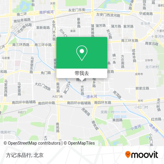 方记冻品行地图