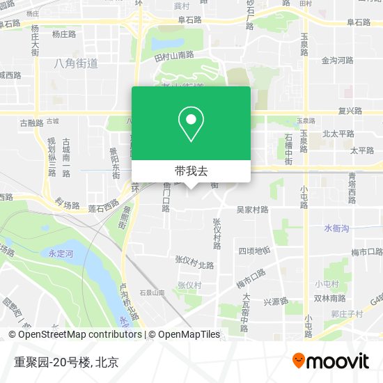 重聚园-20号楼地图