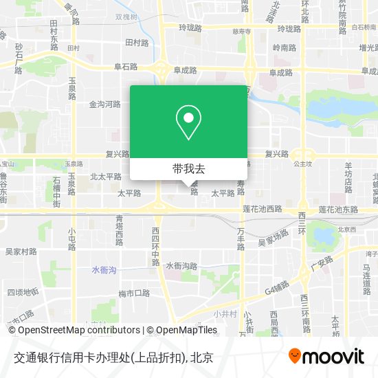 交通银行信用卡办理处(上品折扣)地图