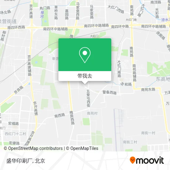 盛华印刷厂地图