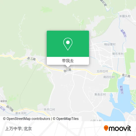 上万中学地图