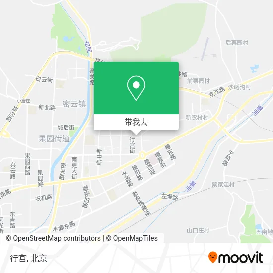 行宫地图