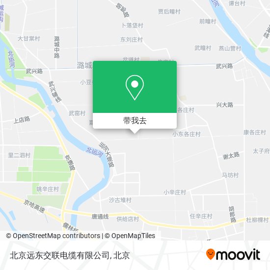 北京远东交联电缆有限公司地图