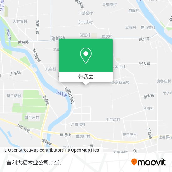 吉利大福木业公司地图