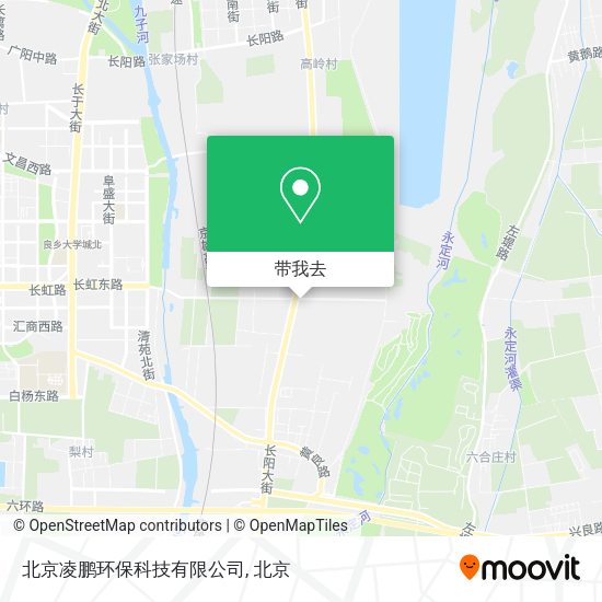 北京凌鹏环保科技有限公司地图