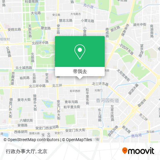 行政办事大厅地图