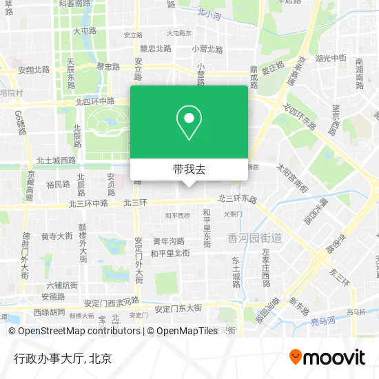 行政办事大厅地图