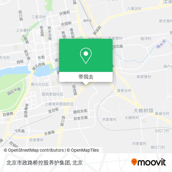 北京市政路桥控股养护集团地图