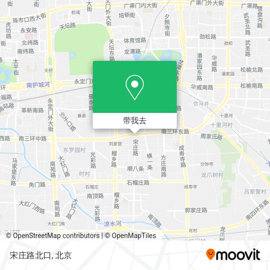宋庄路北口地图