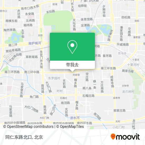 同仁东路北口地图
