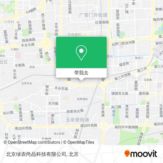 北京绿农尚品科技有限公司地图