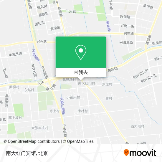 南大红门宾馆地图