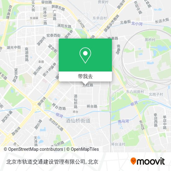 北京市轨道交通建设管理有限公司地图