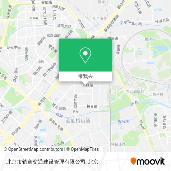 北京市轨道交通建设管理有限公司地图