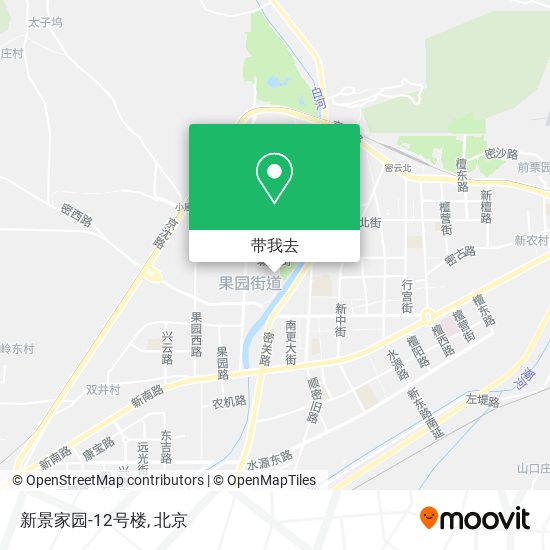 新景家园-12号楼地图