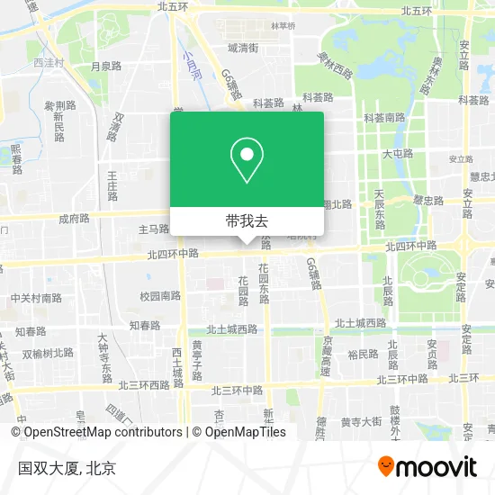国双大厦地图