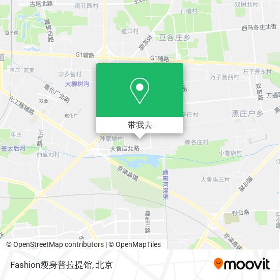 Fashion瘦身普拉提馆地图