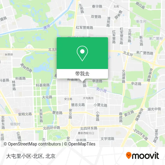大屯里小区-北区地图