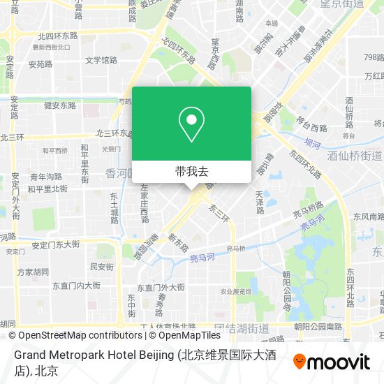 Grand Metropark Hotel Beijing (北京维景国际大酒店)地图