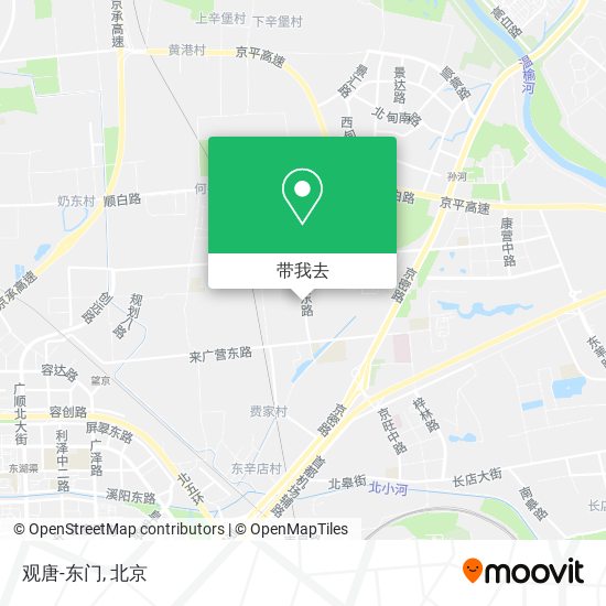 观唐-东门地图