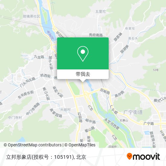 立邦形象店(授权号：105191)地图