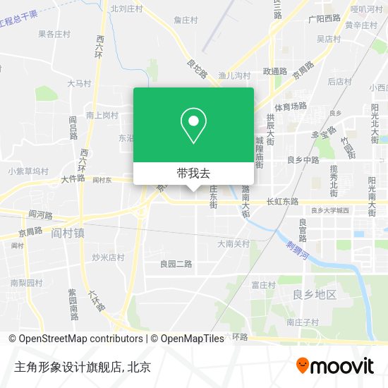主角形象设计旗舰店地图