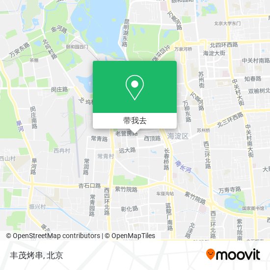 丰茂烤串地图