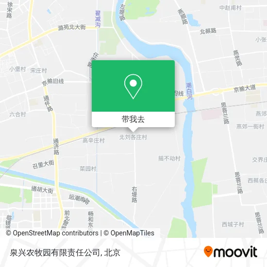 泉兴农牧园有限责任公司地图