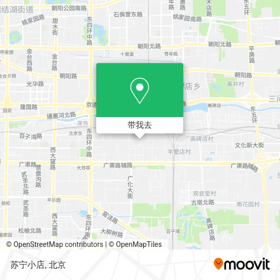 苏宁小店地图