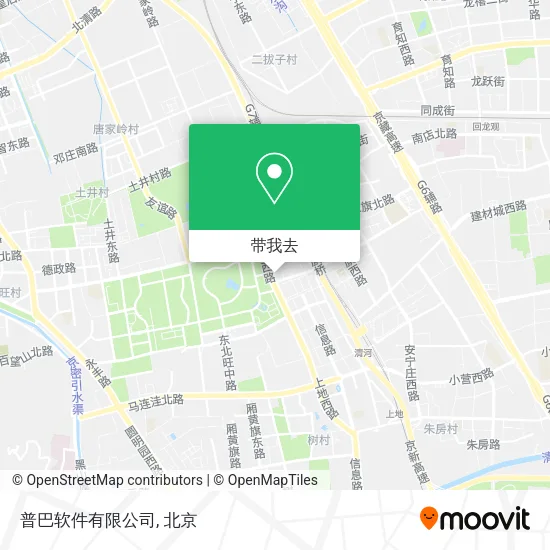 普巴软件有限公司地图