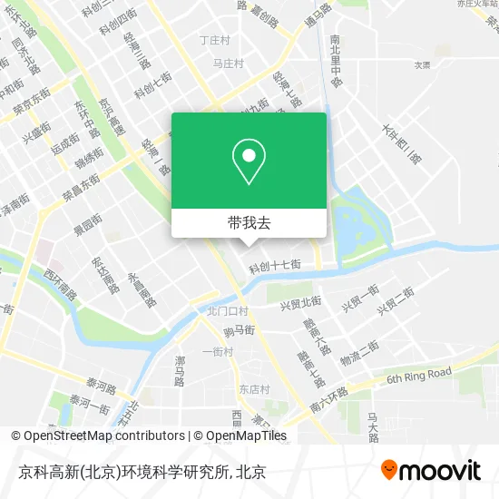 京科高新(北京)环境科学研究所地图