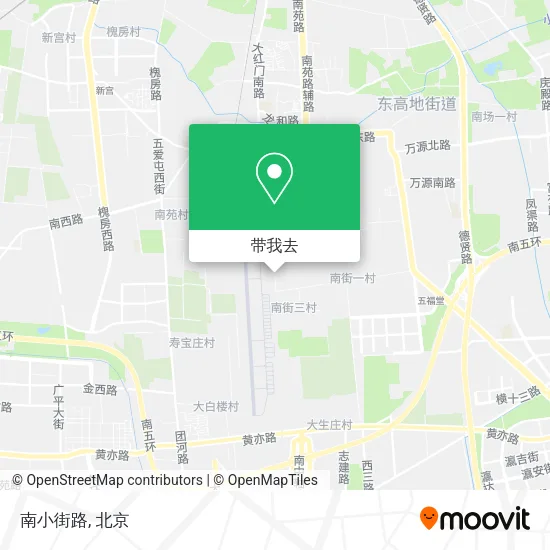 南小街路地图