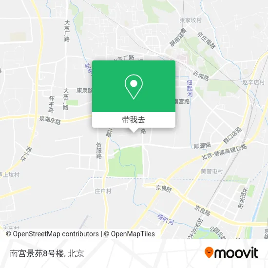 南宫景苑8号楼地图