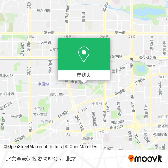 北京金泰达投资管理公司地图