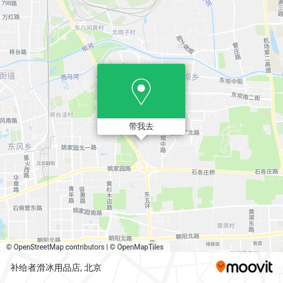 补给者滑冰用品店地图