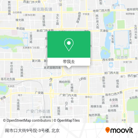闹市口大街9号院-3号楼地图
