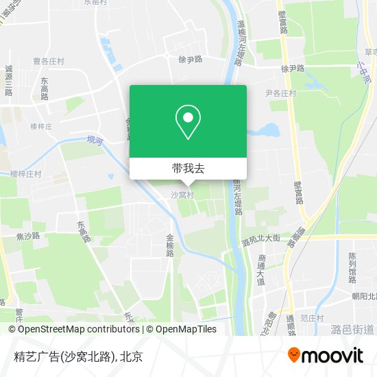 精艺广告(沙窝北路)地图