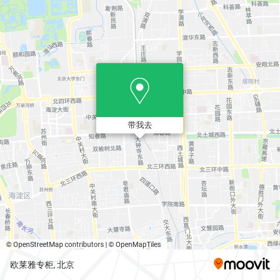 欧莱雅专柜地图