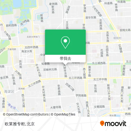 欧莱雅专柜地图