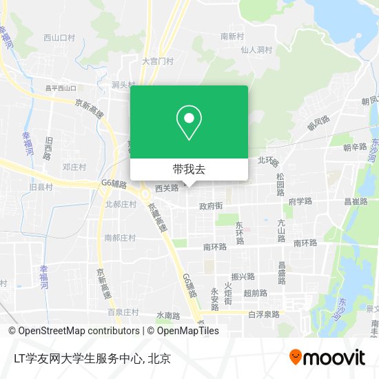 LT学友网大学生服务中心地图