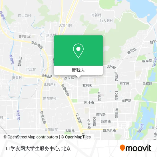 LT学友网大学生服务中心地图