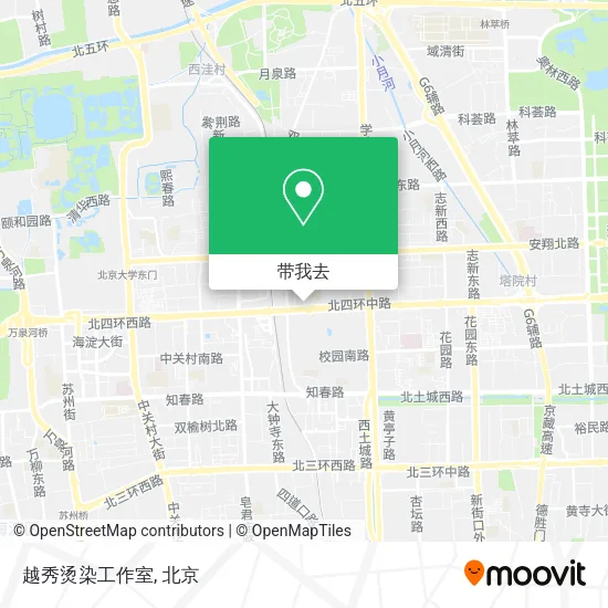 越秀烫染工作室地图
