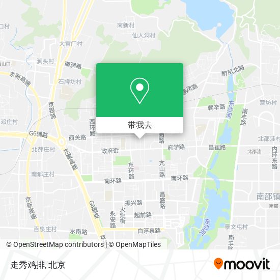 走秀鸡排地图