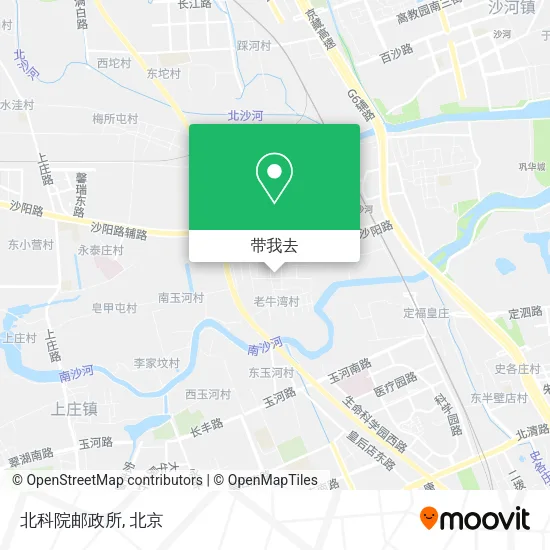 北科院邮政所地图