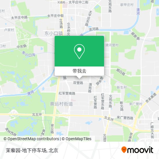 茉藜园-地下停车场地图